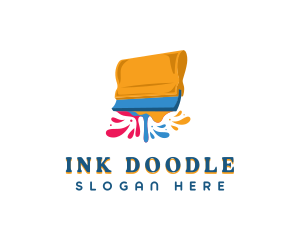 Creative Squeegee Ink logo design