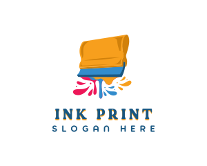 Print - Creative Squeegee Ink logo design