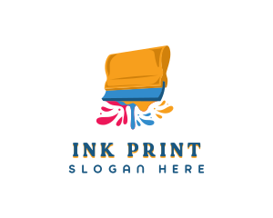 Creative Squeegee Ink logo design