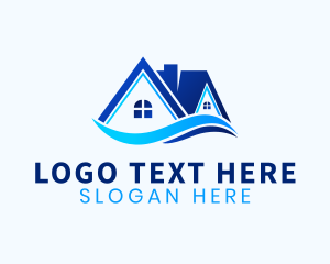 Broker - House Wave Realtor logo design