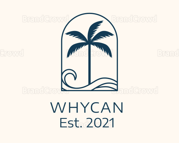 Palm Tree Beach Resort Logo