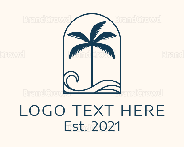 Palm Tree Beach Resort Logo