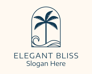 Palm Tree Beach Resort Logo