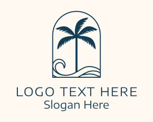 Palm Tree Beach Resort Logo