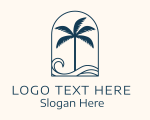 Palm Tree Beach Resort Logo