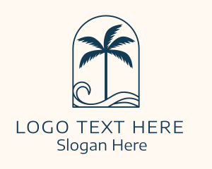 Palm Tree Beach Resort Logo