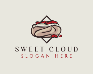 Meringue - Sweet Cream Dessert logo design