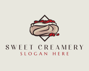 Sweet Cream Dessert logo design