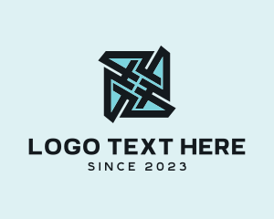 Cyber - Digital Tech Business logo design