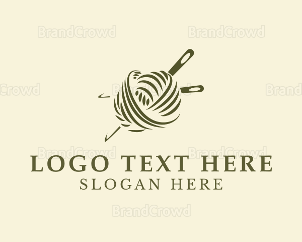 Handicraft Crochet Yarn Logo