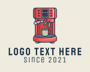 Coffee Maker - Electronic Coffee Maker logo design