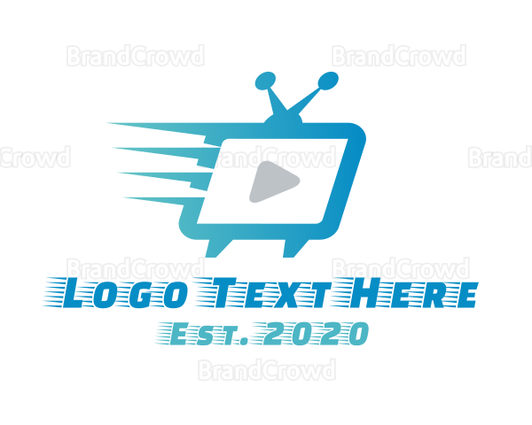 Fast Blue Media App Logo