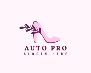 Shoe - Feminine Stiletto Shoe logo design