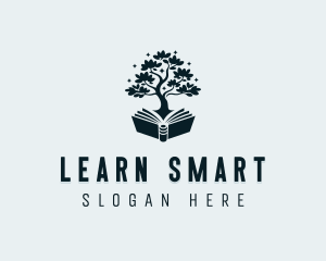Tutoring - Learning Tree Book logo design