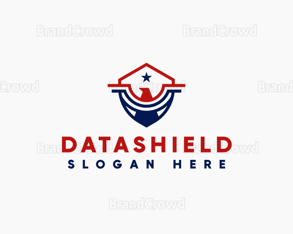 Bird Shield Eagle Logo