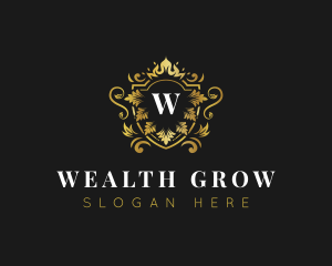 Royal Luxury Shield logo design