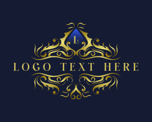 Aesthetician - Luxury Ornament Florist logo design