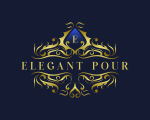 Luxury Ornament Florist logo design