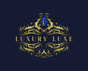 Luxury Ornament Florist logo design