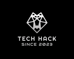 Wolf Tech Startup logo design