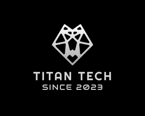 Wolf Tech Startup logo design