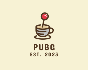 Cafe - Coffee Cup Joystick logo design