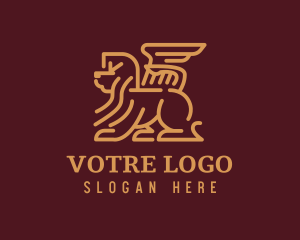 Regal - Luxury Lion Griffin Investment logo design