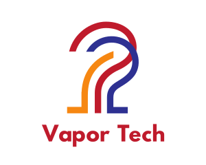 Vapor - Abstract Question Inquiry logo design