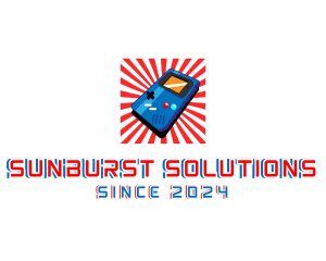 Sunburst - Video Game Console logo design