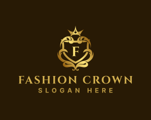 Luxury Ornate Royal Crest logo design