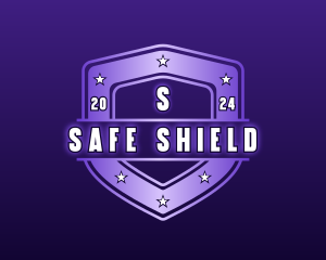 Modern Security Shield logo design