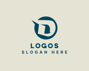 Modern Company Letter D Logo