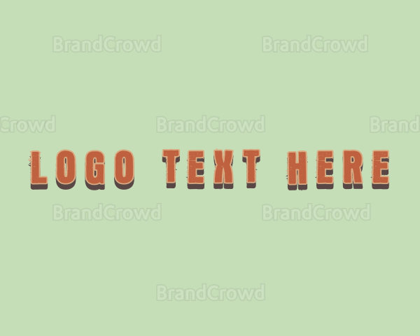 Generic Rustic Brand Logo