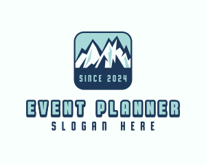 Peak - Mountain Peak Hiking logo design