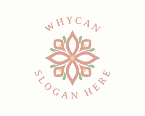 Natural Pastel Floral Logo