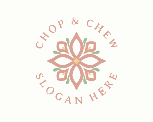 Spa - Natural Pastel Floral logo design