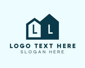 Residence - Residential Apartment Home Letter logo design