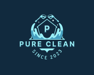 Splash House Pressure Washing logo design