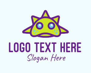 Ocean - Sun Crown Blobfish logo design