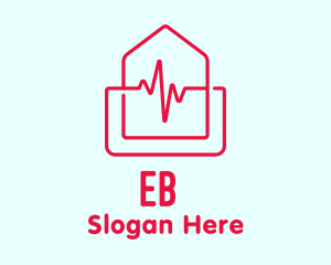 Clinic - Home Cardiology Emergency logo design