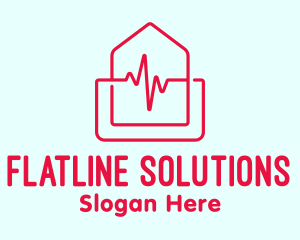 Home Cardiology Emergency  logo design