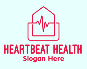Home Cardiology Emergency  logo design