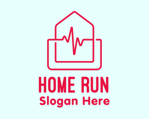 Home Cardiology Emergency  logo design