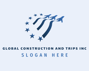 Trip - America Travel Agency logo design