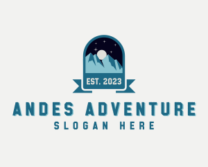 Adventure Mountain Travel  logo design