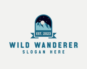 Adventure Mountain Travel  logo design