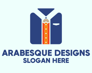 Men’s Suit Shirt Tailor logo design