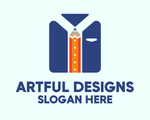 Men’s Suit Shirt Tailor logo design