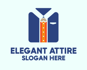Attire - Men’s Suit Shirt Tailor logo design