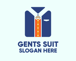 Men’s Suit Shirt Tailor logo design